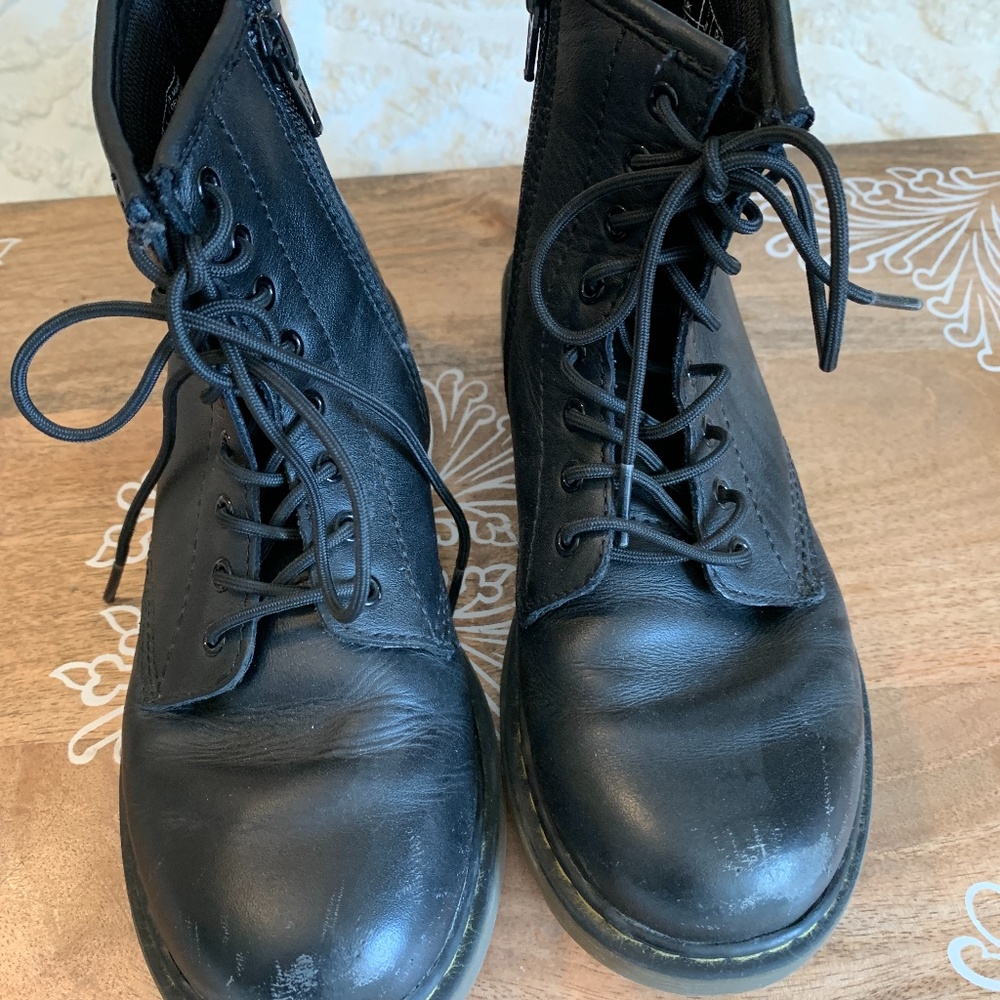 Dr Marten Delaney Boots - Black UK 2/US 3